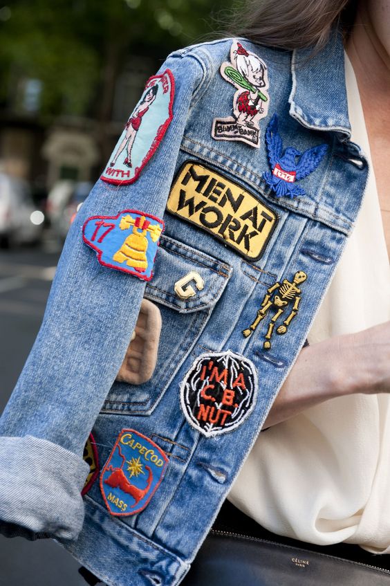 5 Ways To Wear the Denim Patches Trend