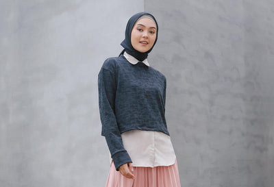 Inspirasi Padu-padan Crop Top untuk Para Hijabers