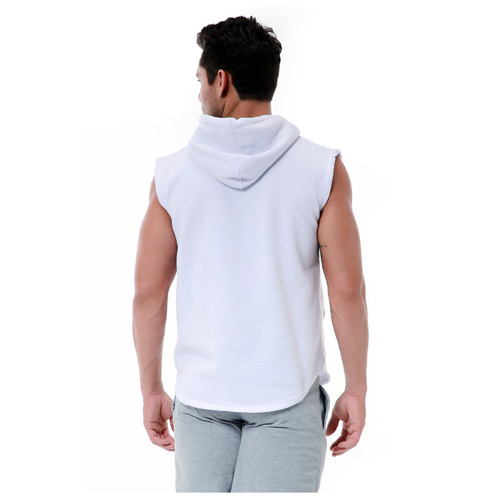 Hamlin Bobby Atasan Kasual Pria Singlet Hoodie Motif Polos Sweater